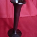 An Italian red bakelite monaural stethoscope "Humana"