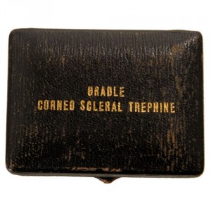 GRADLE CORNEO SCLERAL TREPHINE, C 1900