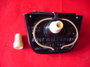 A 1929 ear auricle made by the American Earphone Company