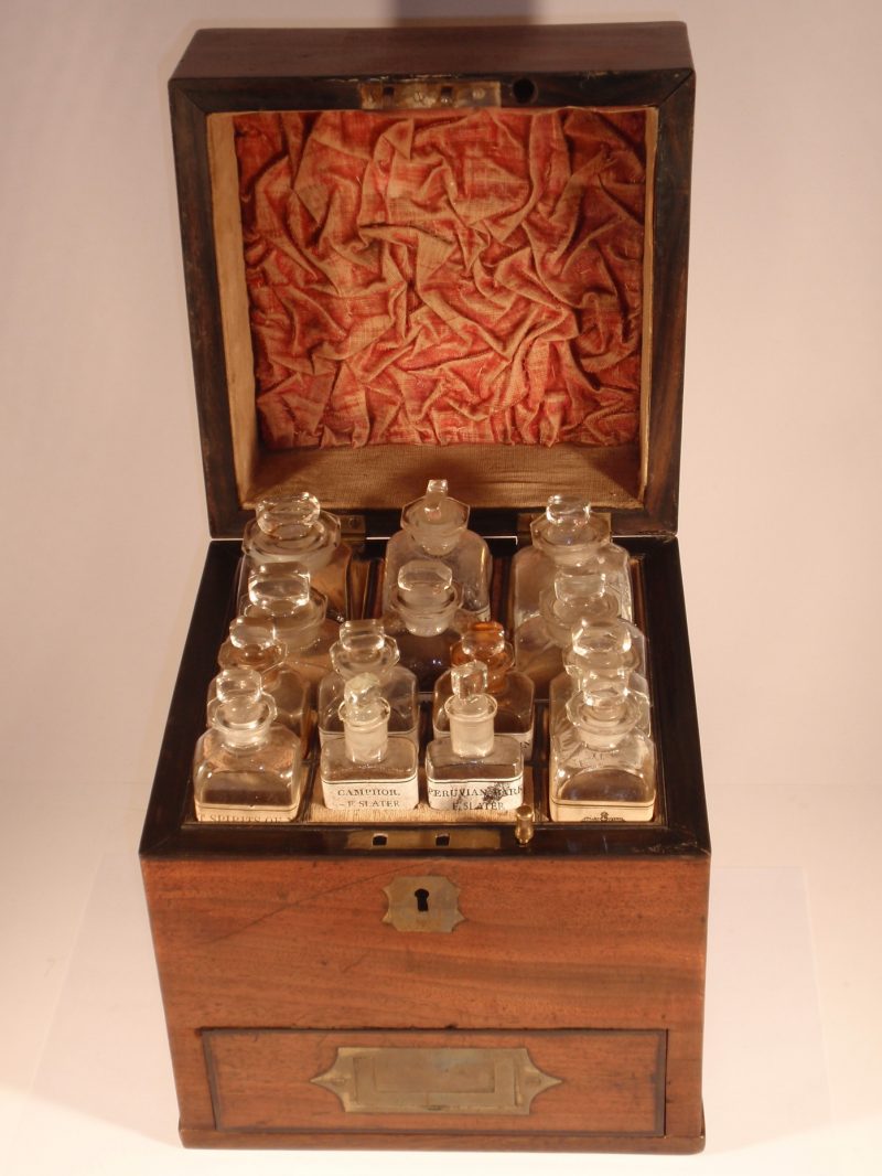 Antique Apothecary Box, ca. 1850 – 1870
