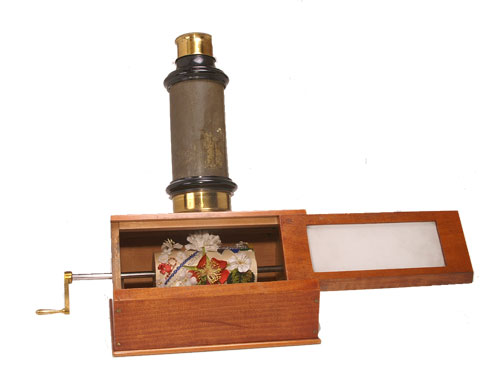 Victorian Anthroscope / Kaleidoscope Anthroscope Kaleidoscope – van Leest Antiques (1) Victorian Anthroscope / Kaleidoscope