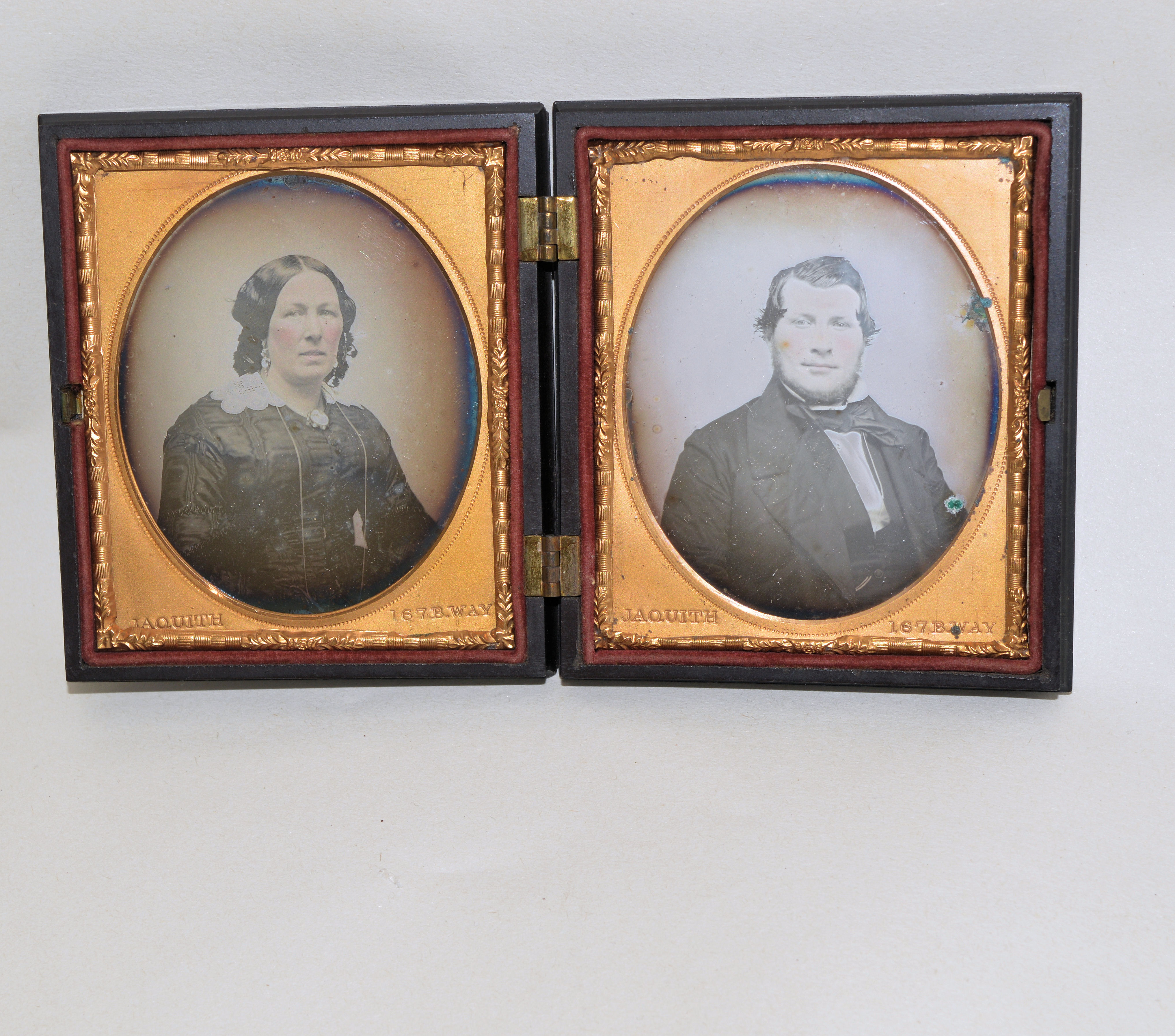 Union case with two Daguerreotypes – Jaquith, New York 018 Union case with two Daguerreotypes – Jaquith, New York