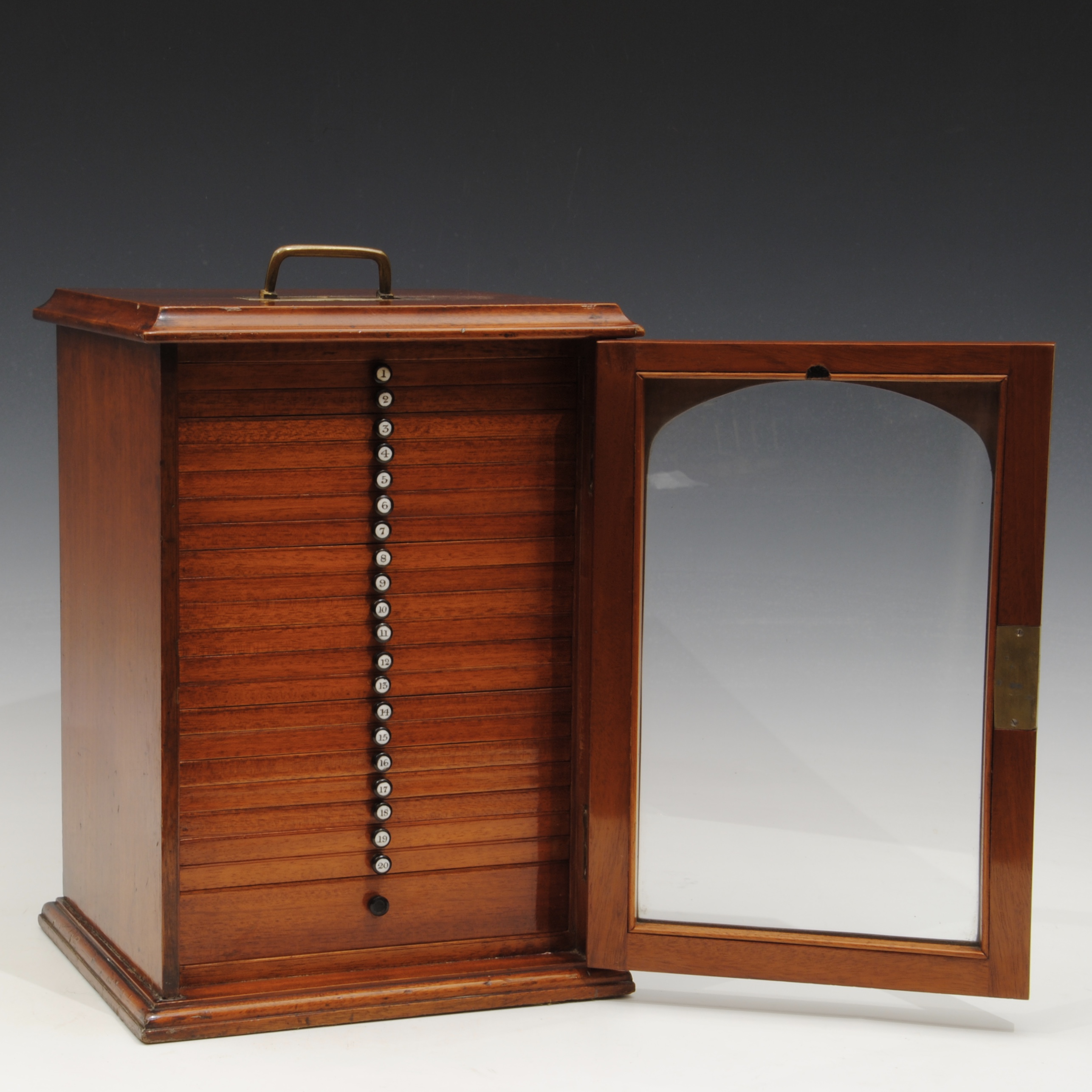 superb 19th century microscope slide cabinet and 280 slides fullsizeoutput-2ae1 superb 19th century microscope slide cabinet and 280 slides