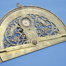 ART AND SCIENCE COMBINED: A TRULY EXCEPTIONAL 17TH CENTURY GRAPHOMETER