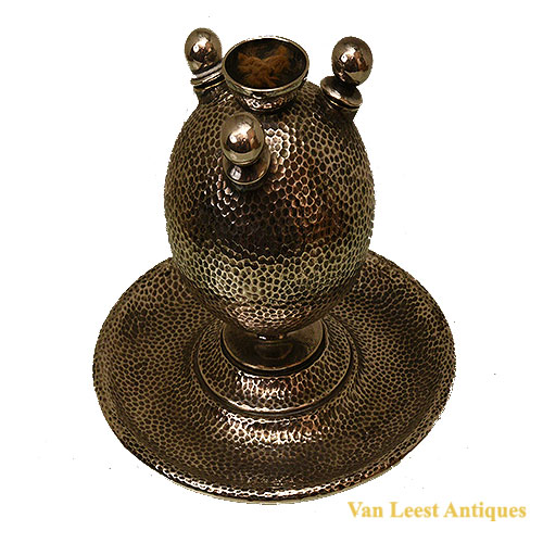 Cup heater for blood letting, C1900 blood letting cupping glass warmer – van Leest Antiques (1) Cup heater for blood letting, C1900
