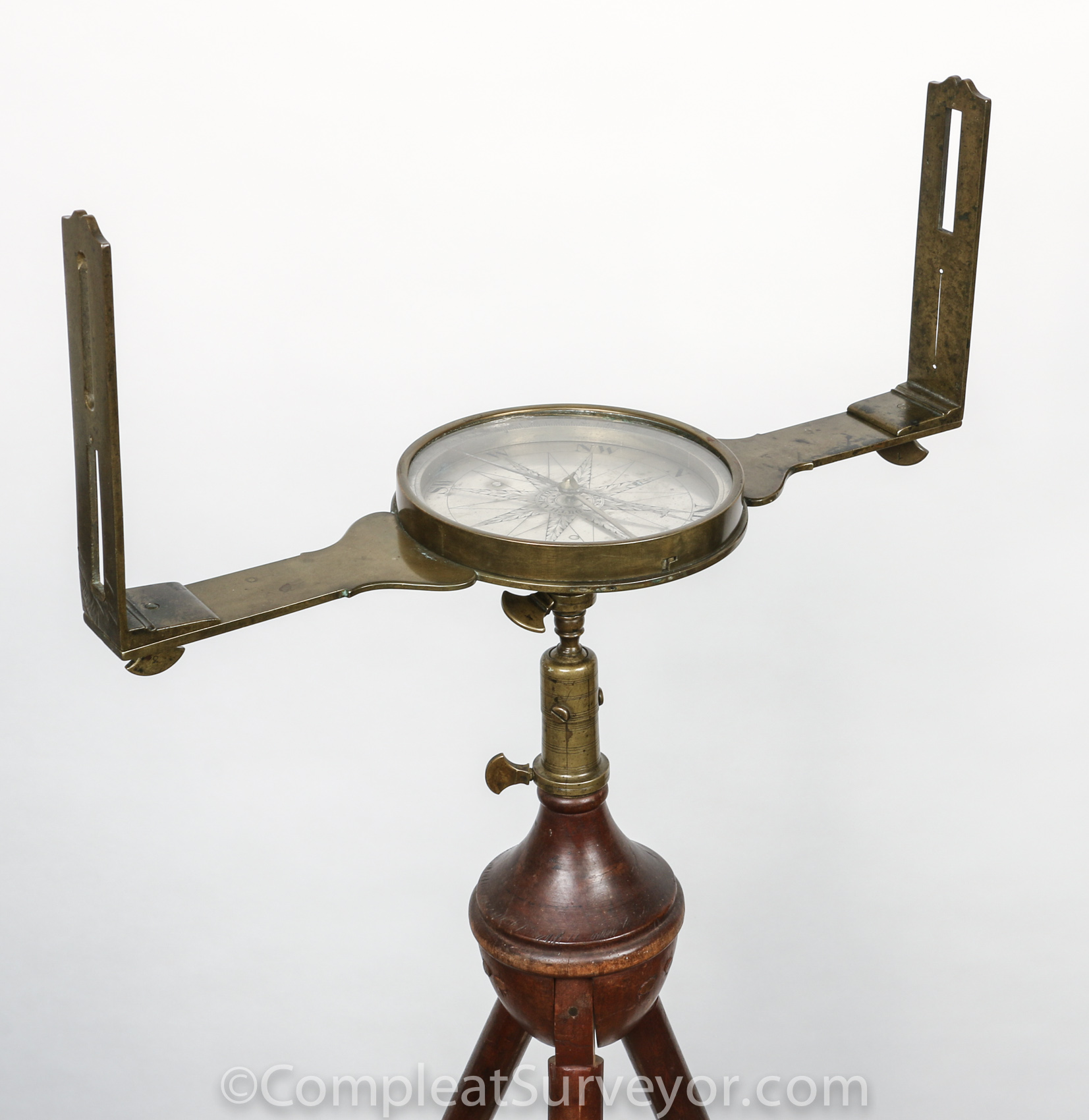 Nathan Storrs Plain Compass and Matching Tripod – Circa 1795 StorrsCopass-1711 Nathan Storrs Plain Compass and Matching Tripod – Circa 1795