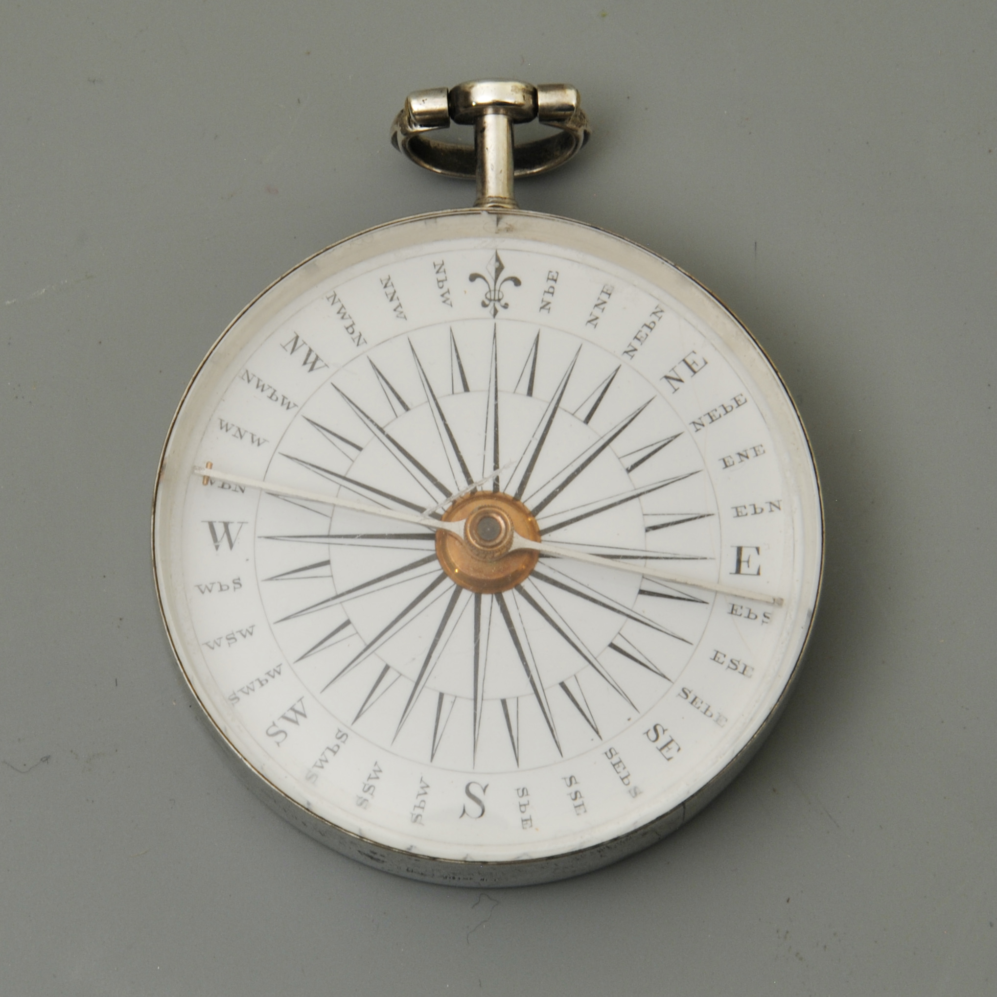 Silver pocket compass by J&W Watkins DSC_0647 Silver pocket compass by J&W Watkins