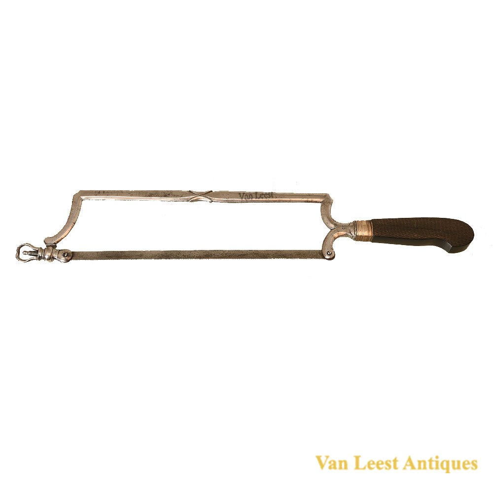 Amputation saw, signed OG c. 1780