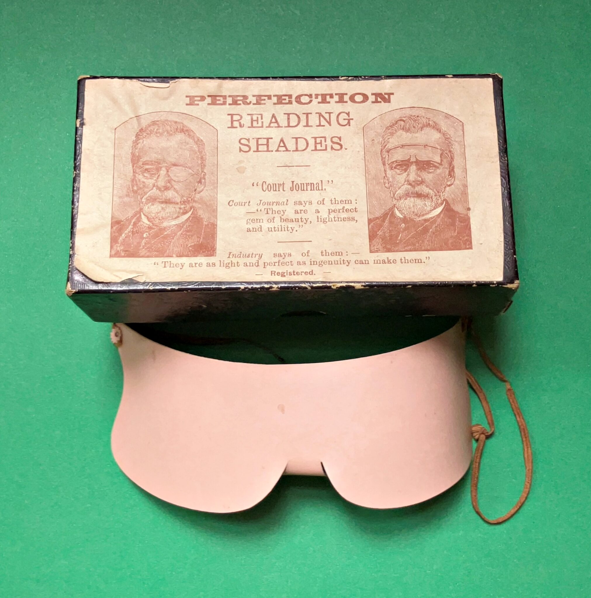 Rare Pair of Victorian ReadingShades1 Rare Pair of Victorian
