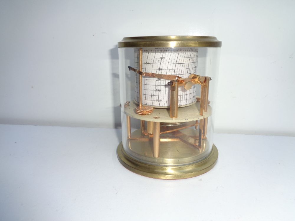 Rare barograph by Leon Maxant (1856-1936)