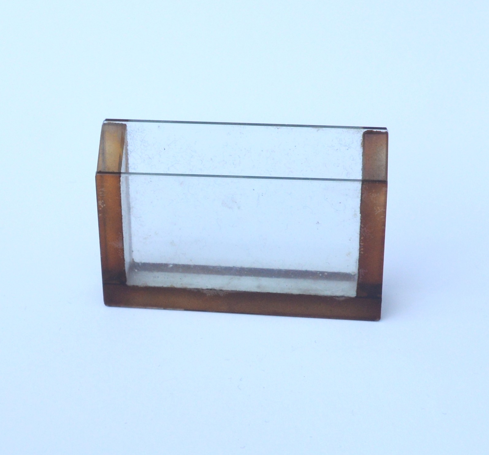 SOLD – Microscope accessories: glass trough.